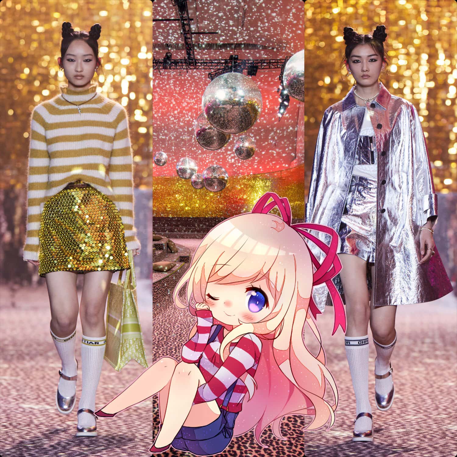 Dior осень 2021 Шанхай от RUNWNAY MAGAZINE