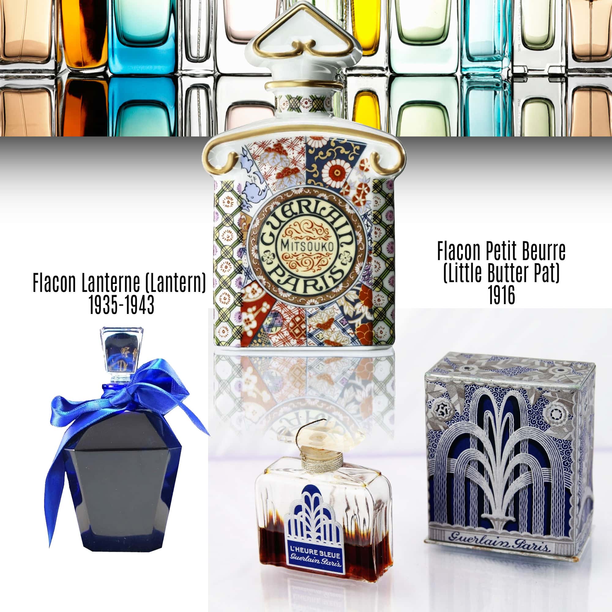 Flacon Lanterne (Lantern), Flacon Petit Beurre (Little Butter Pat) - Tresors INPI di RUNWAY MAGAZINE