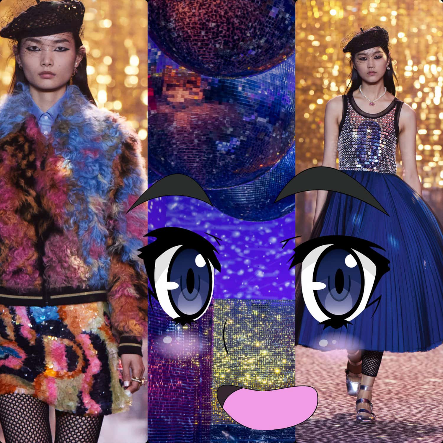 Dior осень 2021 Шанхай от RUNWNAY MAGAZINE