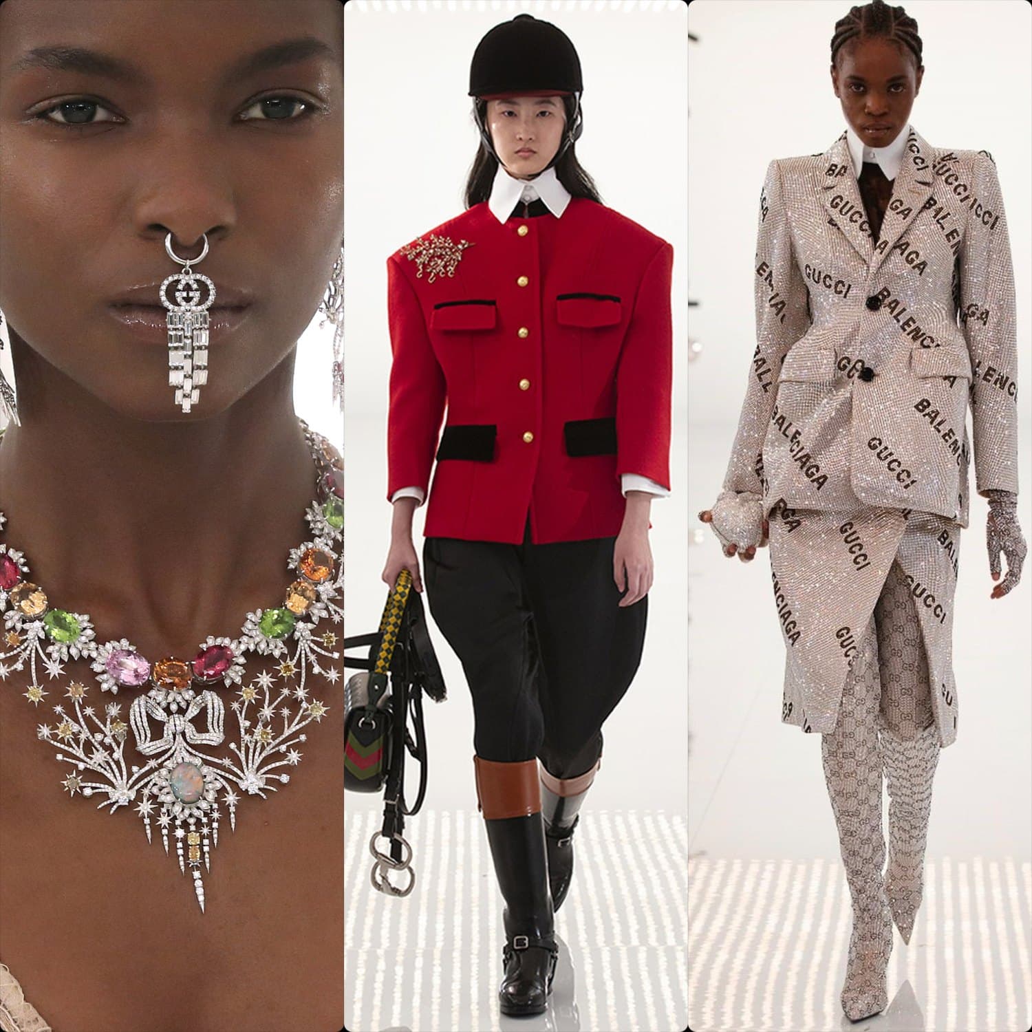 Gucci x Balenciaga 100 years Anniversary - Fall 2021-2022 by RUNWAY MAGAZINE