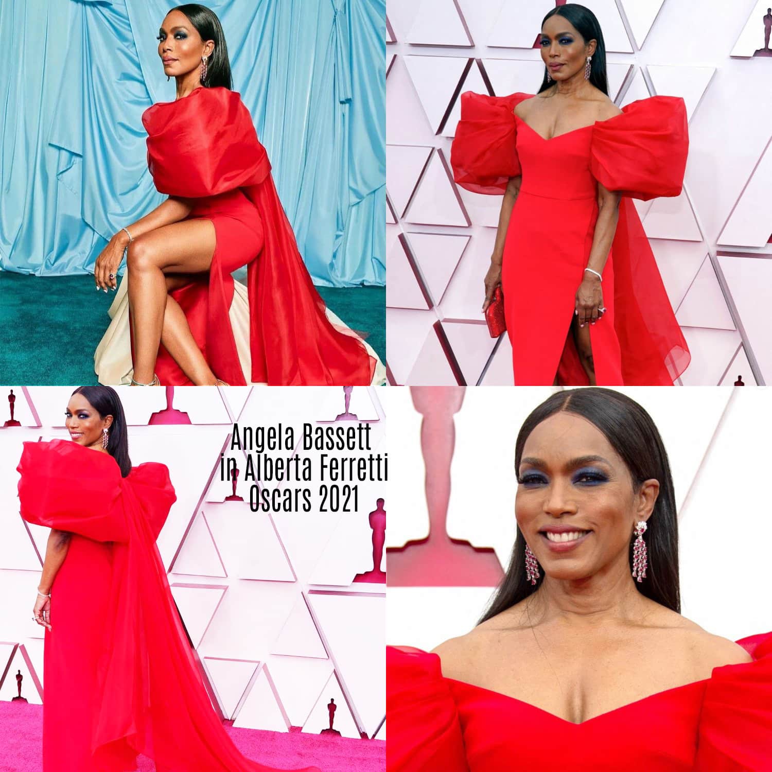 Angela Bassett in Alberta Ferretti für Oscars 2021 von RUNWAY MAGAZIN