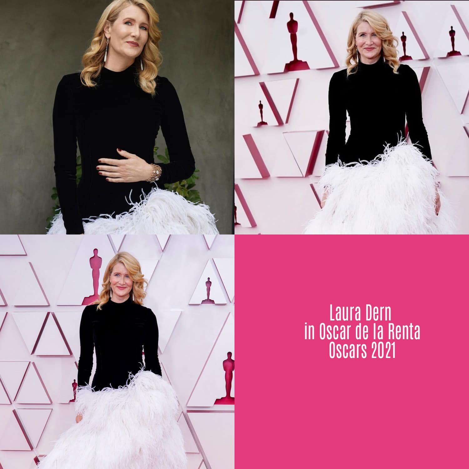 Laura Dern in Oscar de la Renta für Oscars 2021 von RUNWAY MAGAZIN