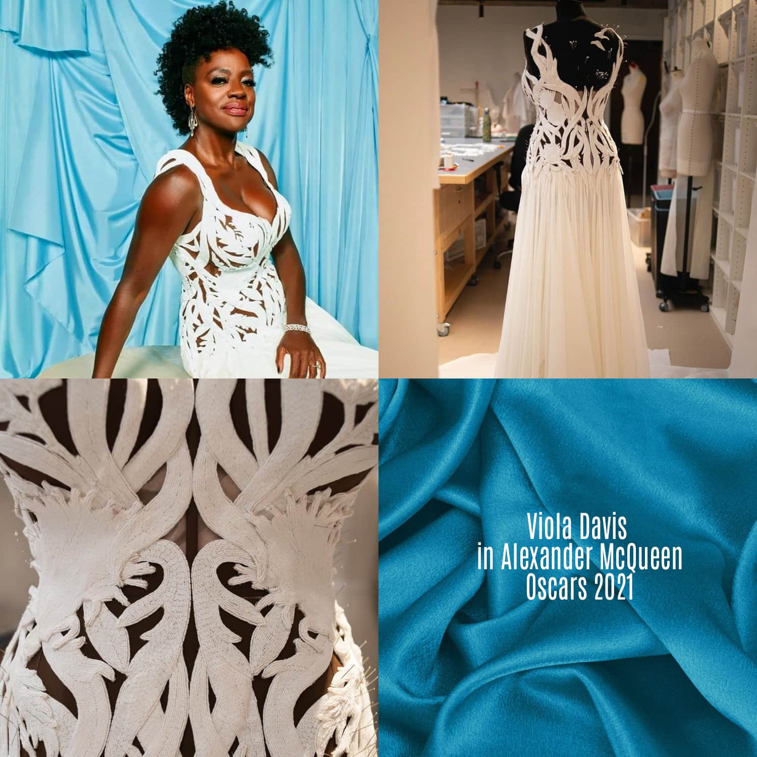 Viola Davis in Alexander McQueen für Oscars 2021 von RUNWAY MAGAZIN