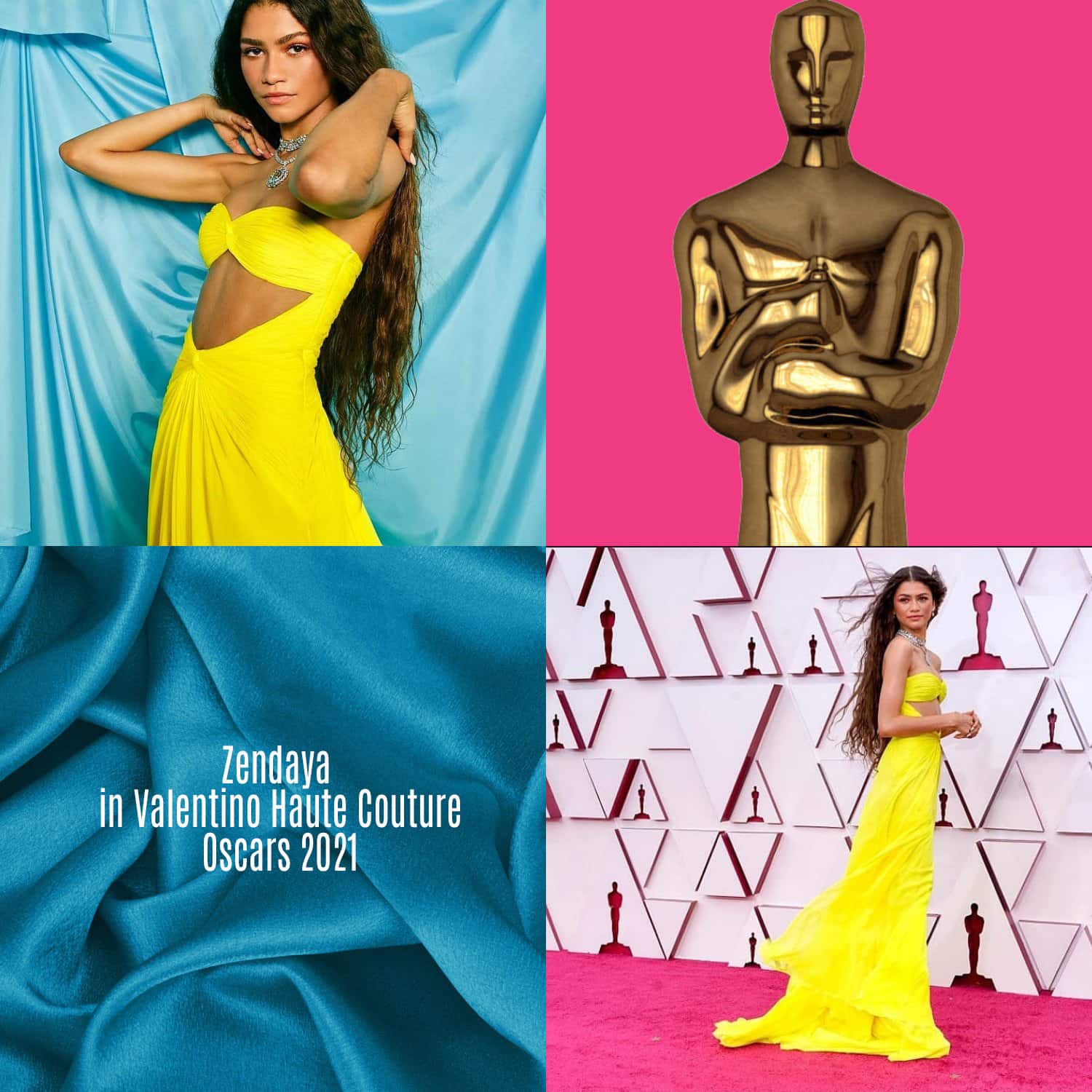 Zendaya in Valentino Haute Couture für Oscars 2021 von RUNWAY MAGAZIN