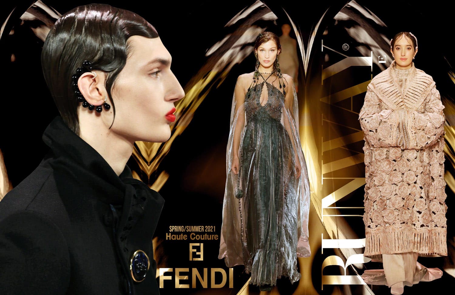Fendi Haute Couture Primavera Verão 2021 por RUNWAY MAGAZINE