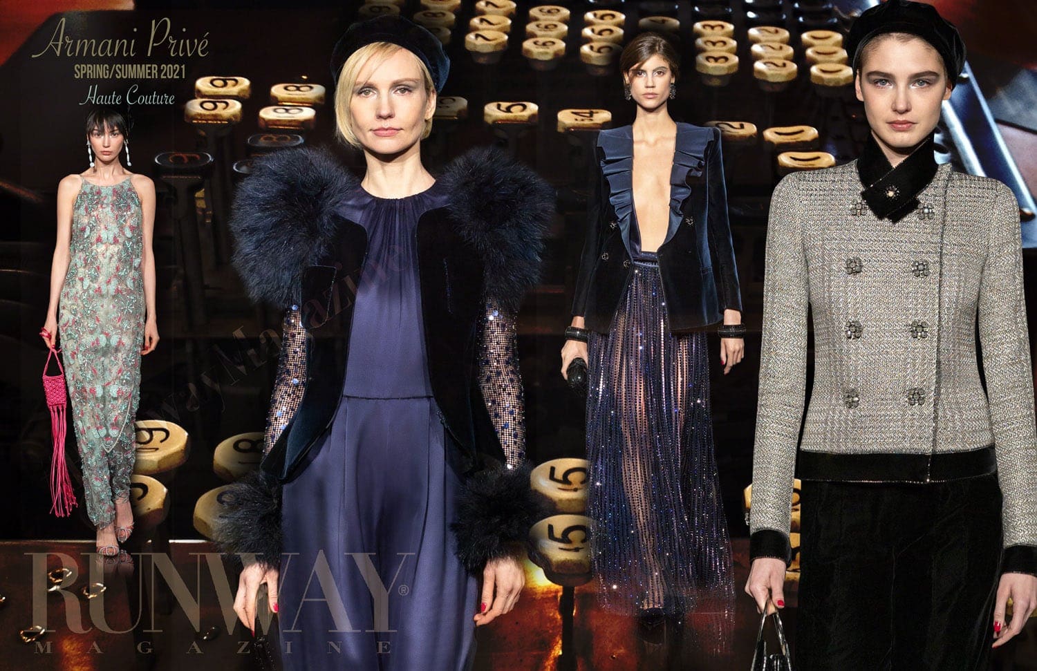 Armani Prive HAUTE COUTURE Primavera Verão 2021 por RUNWAY MAGAZINE