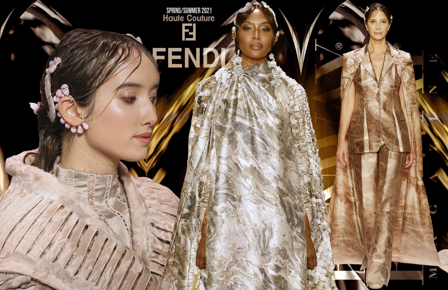 Fendi Haute Couture Primavera Verão 2021 por RUNWAY MAGAZINE