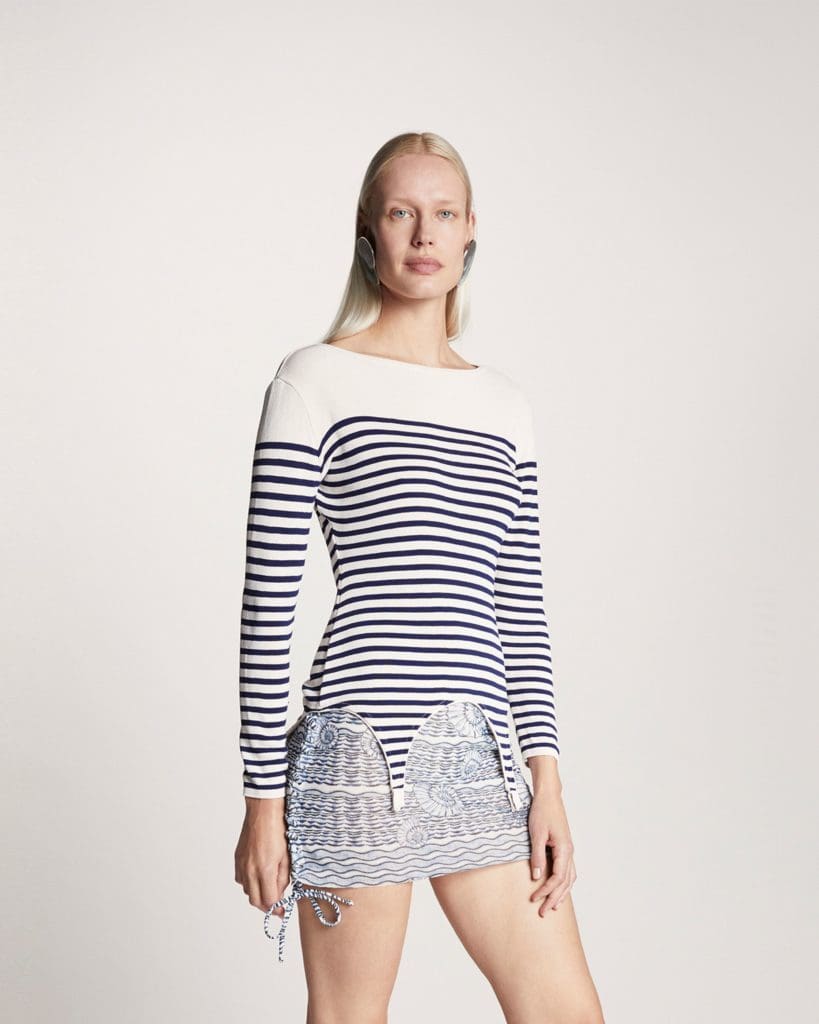 Jean Paul Gaultier Pronto a Vestir 2021 - Les Marins por RUNWAY MAGAZINE