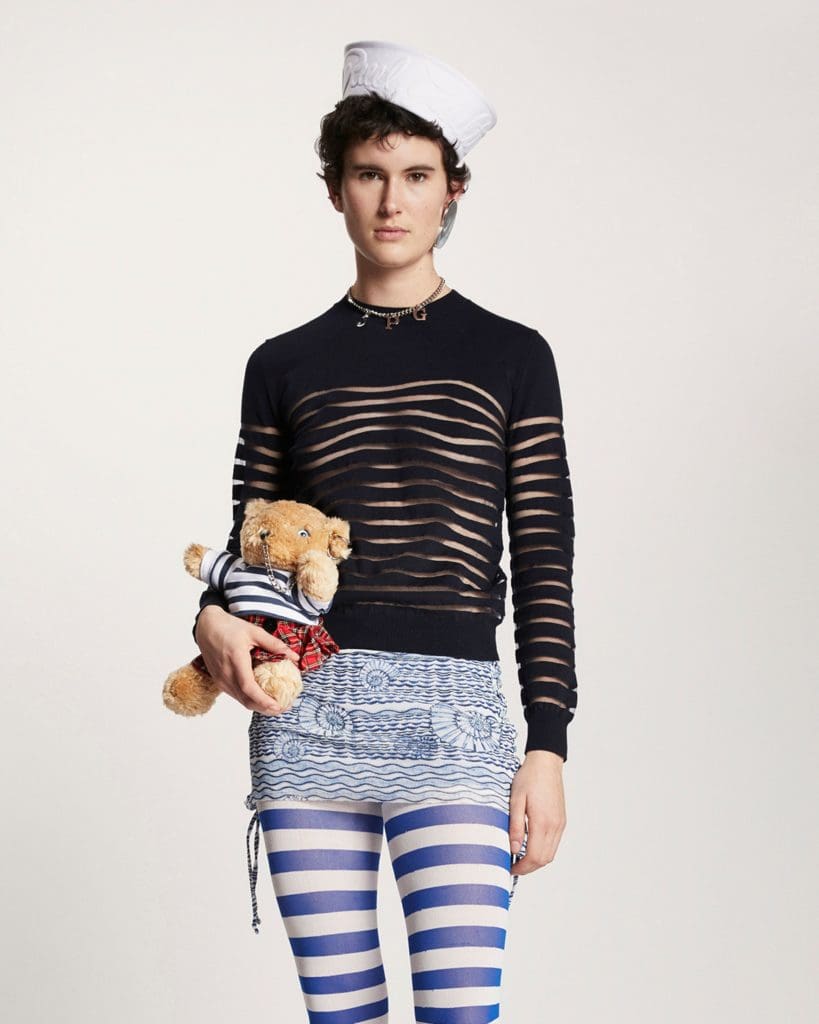 Jean Paul Gaultier Pronto a Vestir 2021 - Les Marins por RUNWAY MAGAZINE
