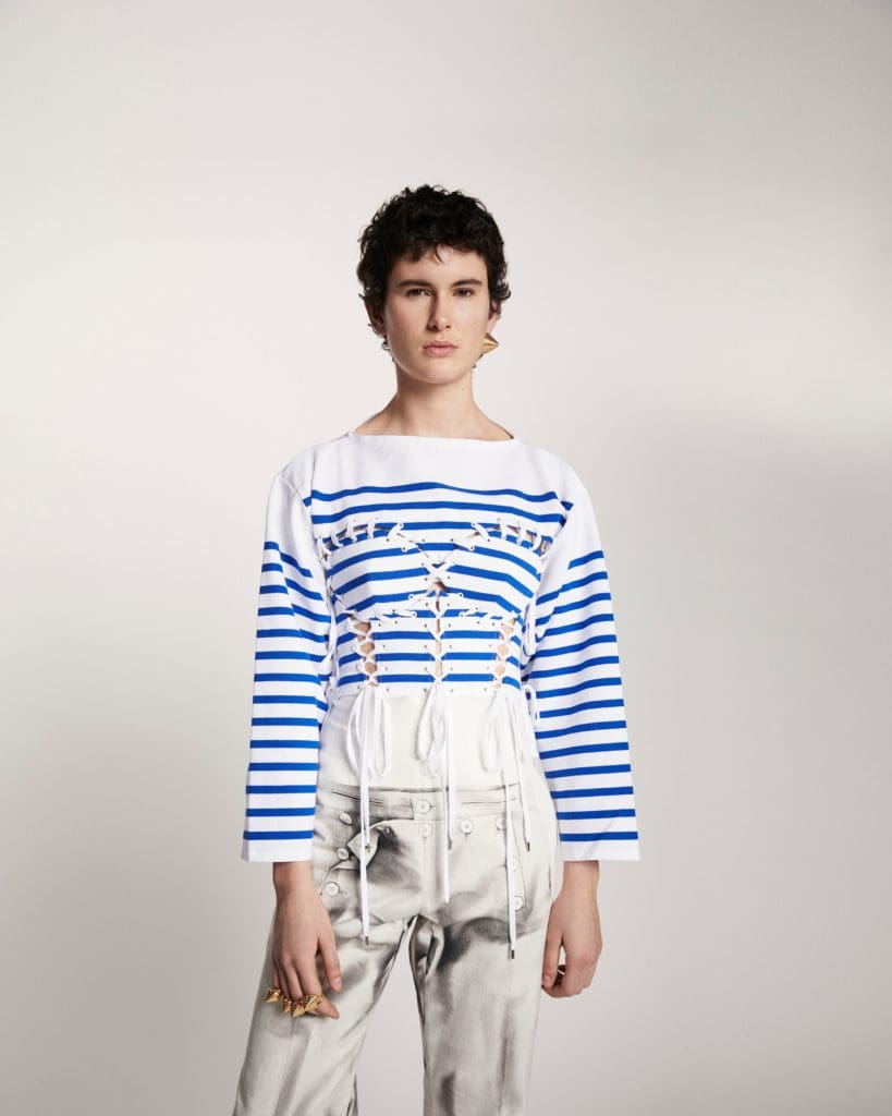 Jean Paul Gaultier Pronto a Vestir 2021 - Les Marins por RUNWAY MAGAZINE