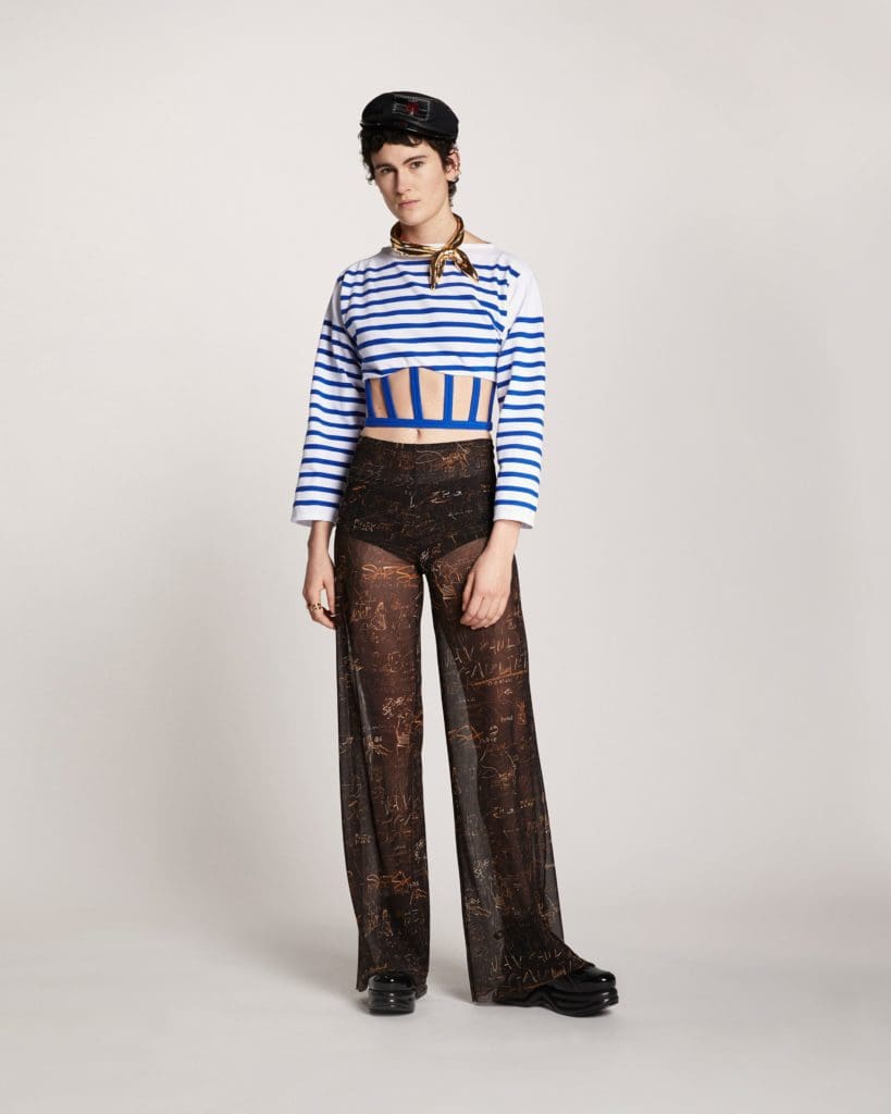 Jean Paul Gaultier Pronto a Vestir 2021 - Les Marins por RUNWAY MAGAZINE