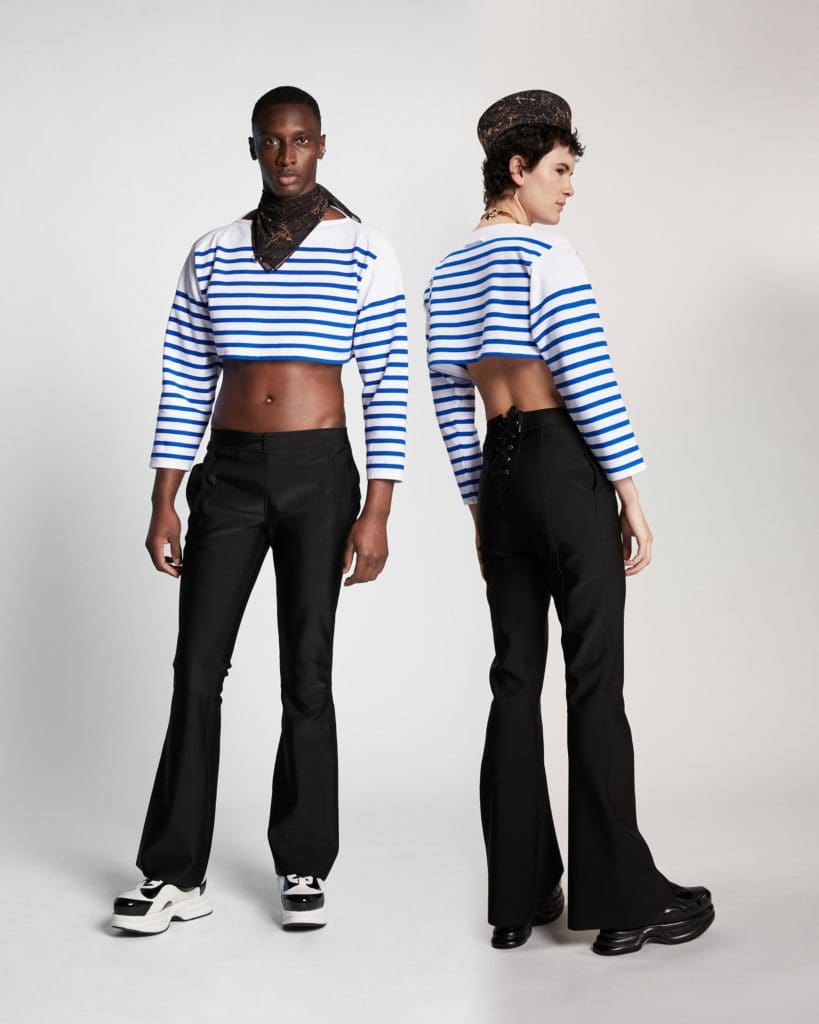 Jean Paul Gaultier Pronto a Vestir 2021 - Les Marins por RUNWAY MAGAZINE