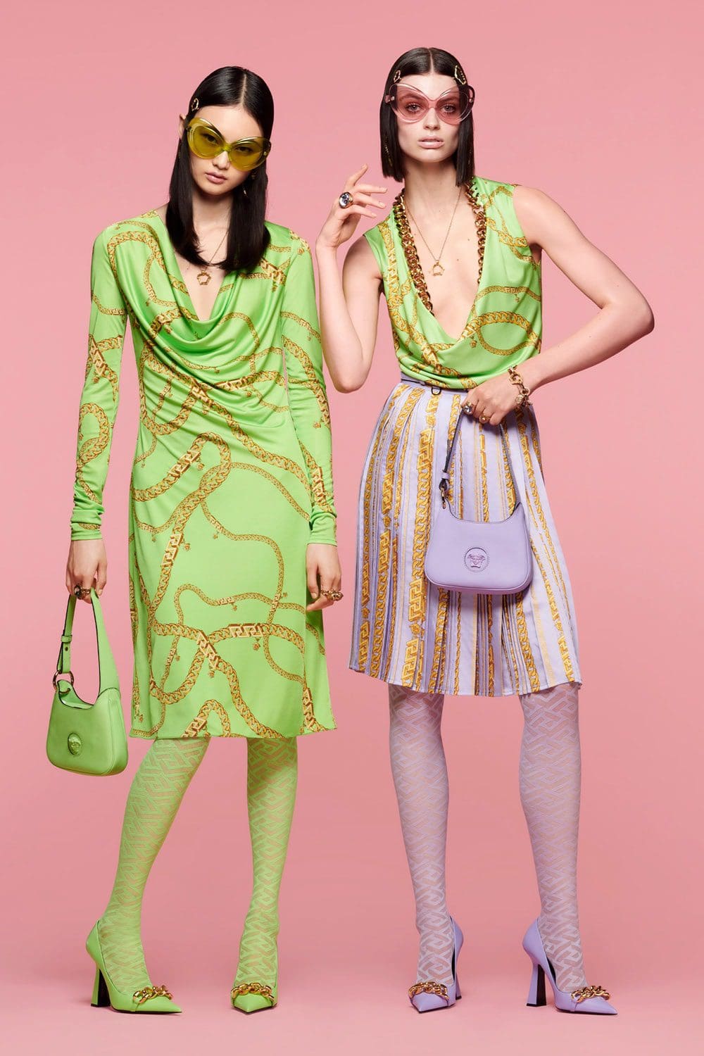 Versace Cruise 2022 Resort por RUNWAY REVISTA