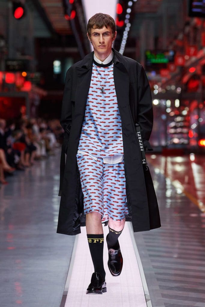 Ferrari First Fashion Show Spring Summer 2022 by RUNWAY MAGAZINE