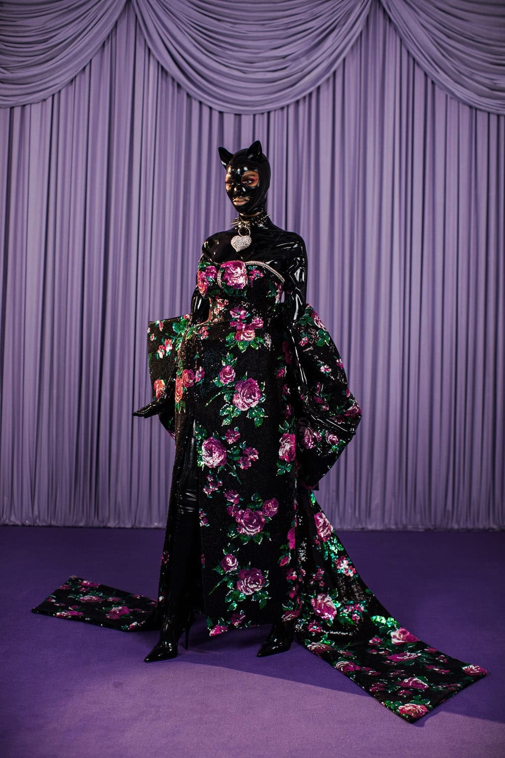 Richard Quinn Automne Hiver 2021-2022 par RUNWAY MAGAZINE