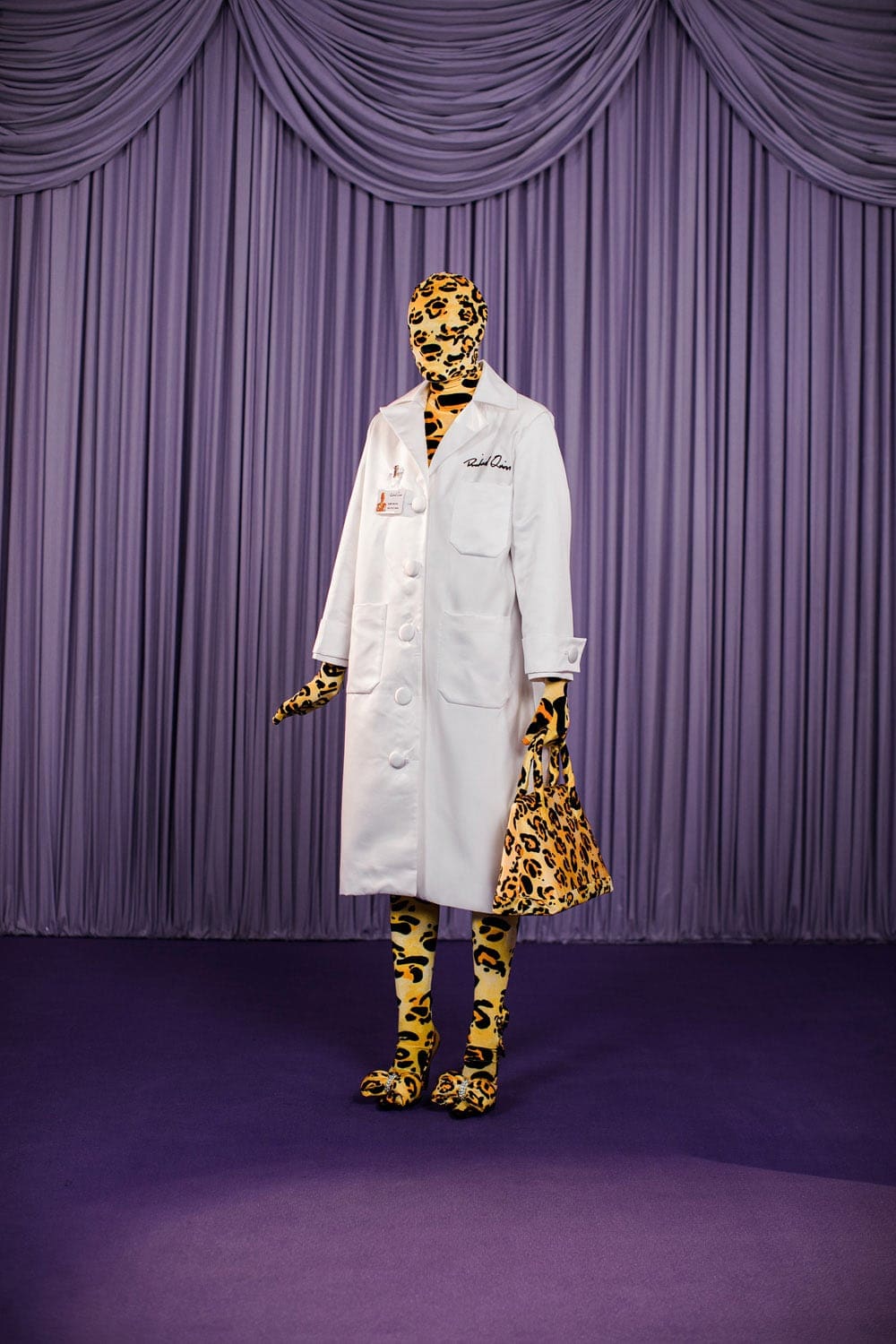 Richard Quinn Automne Hiver 2021-2022 par RUNWAY MAGAZINE