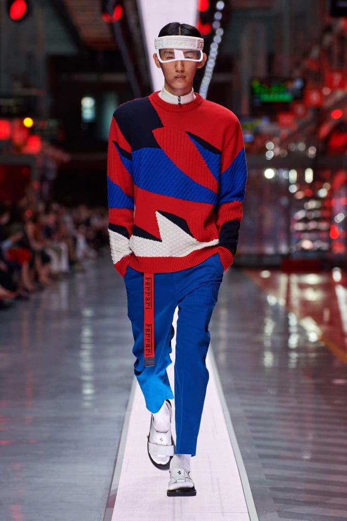 Ferrari First Fashion Show Spring Summer 2022 by RUNWAY MAGAZINE