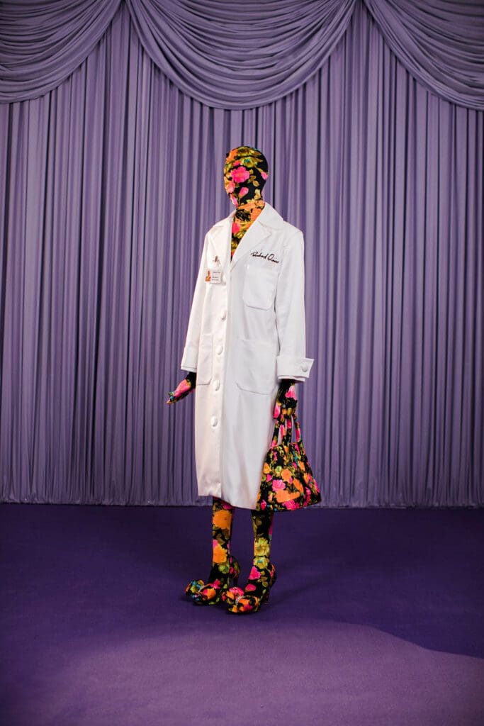 Richard Quinn Fall Winter 2021-2022 by RUNWAY MAGAZINE