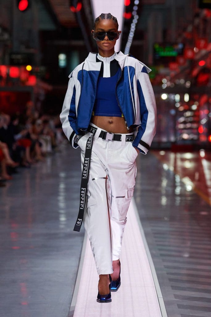 Ferrari First Fashion Show Spring Summer 2022 by RUNWAY MAGAZINE