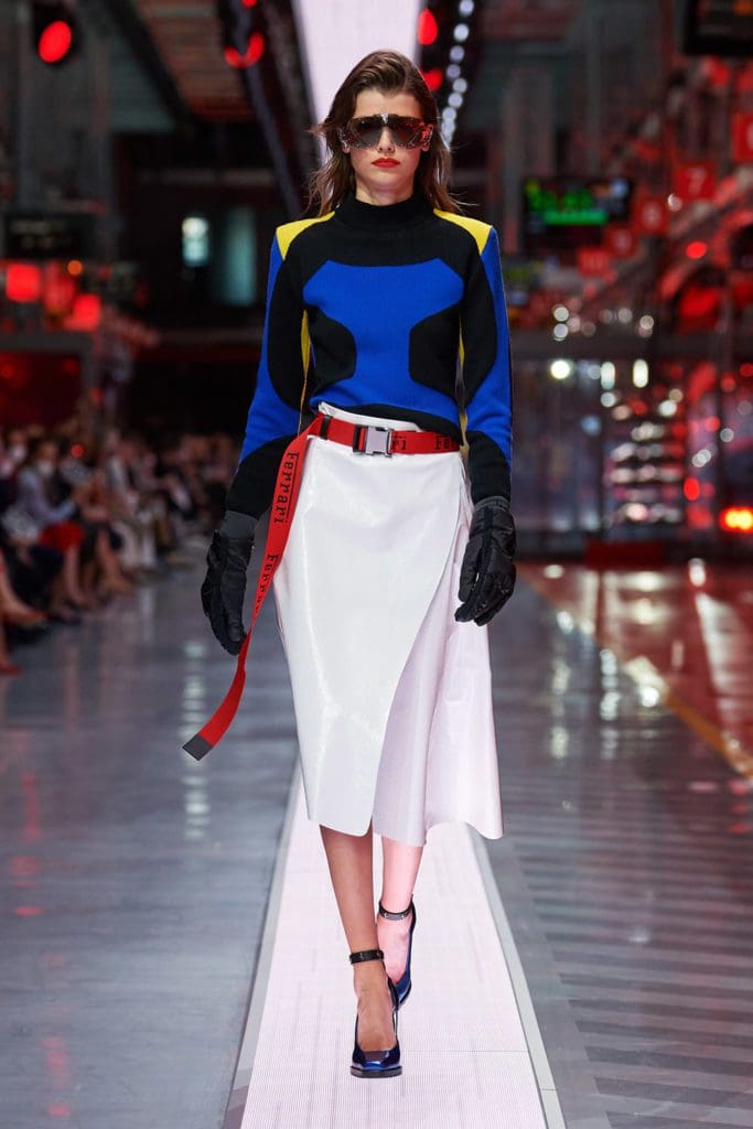 Ferrari First Fashion Show Spring Summer 2022 by RUNWAY MAGAZINE