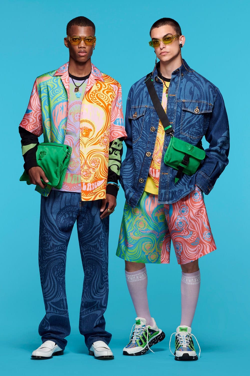 Versace Cruise 2022 Resort por RUNWAY REVISTA