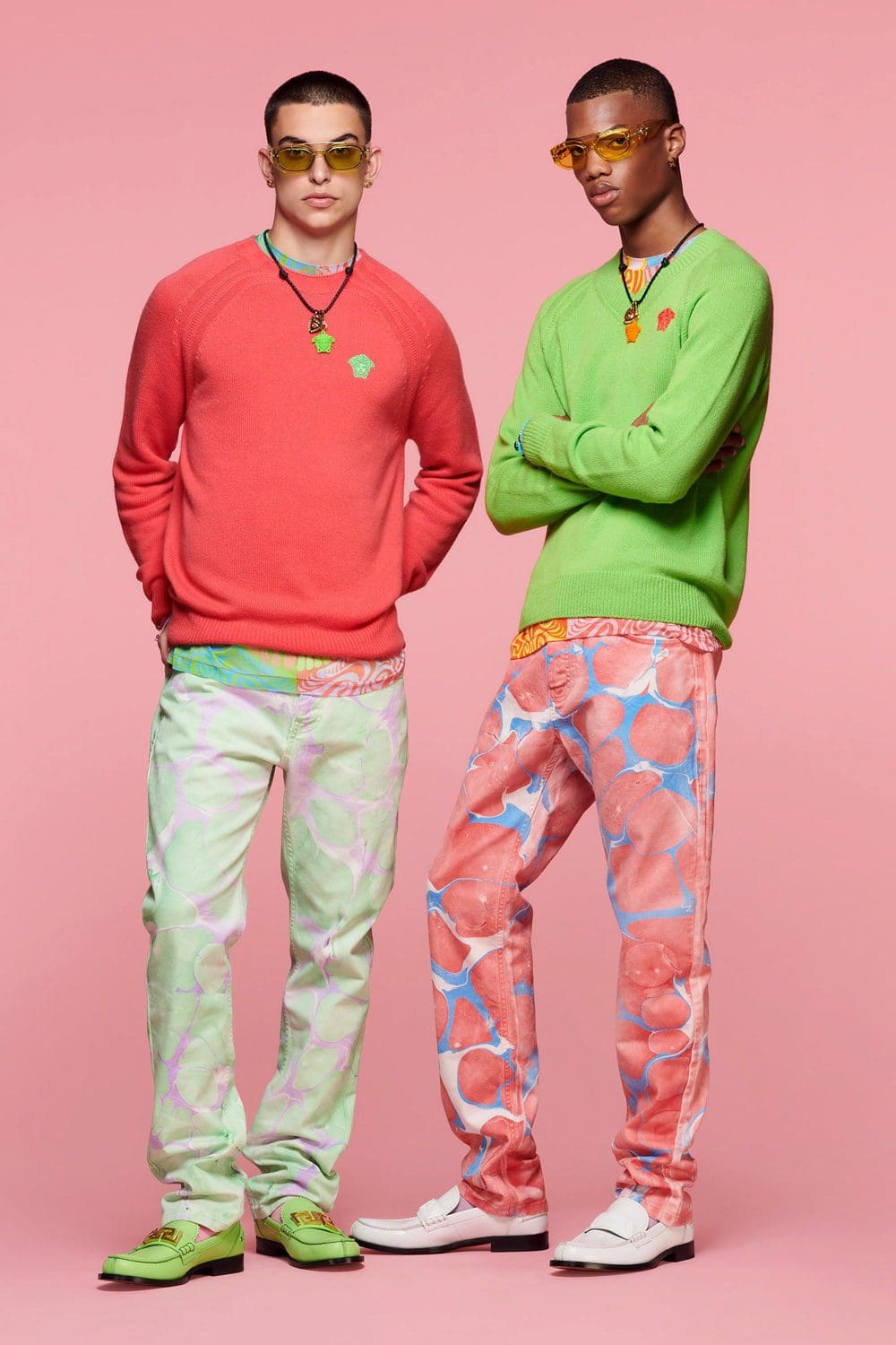 Versace Cruise 2022 Resort por RUNWAY REVISTA