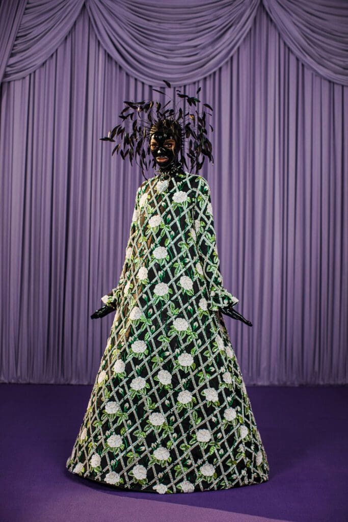 Richard Quinn Fall Winter 2021-2022 by RUNWAY MAGAZINE