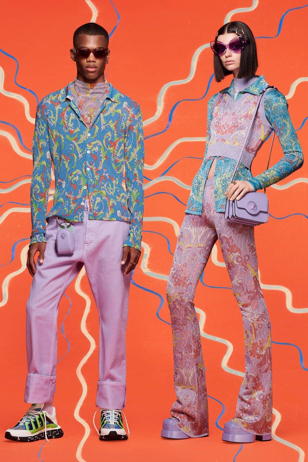 Versace Cruise 2022 Resort por RUNWAY REVISTA