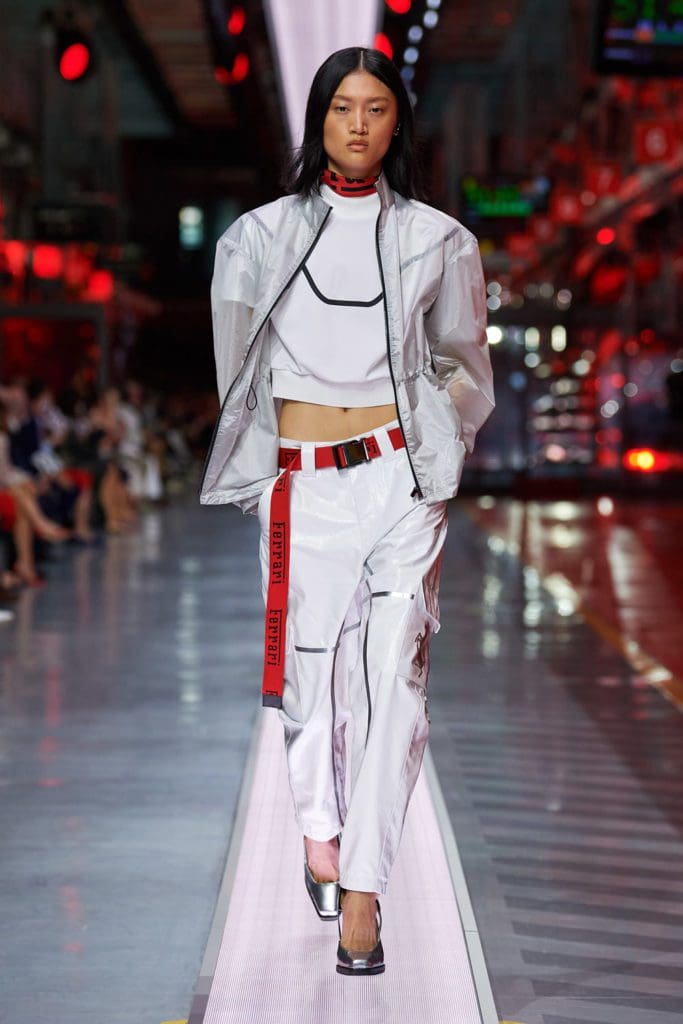 Ferrari First Fashion Show Spring Summer 2022 by RUNWAY MAGAZINE