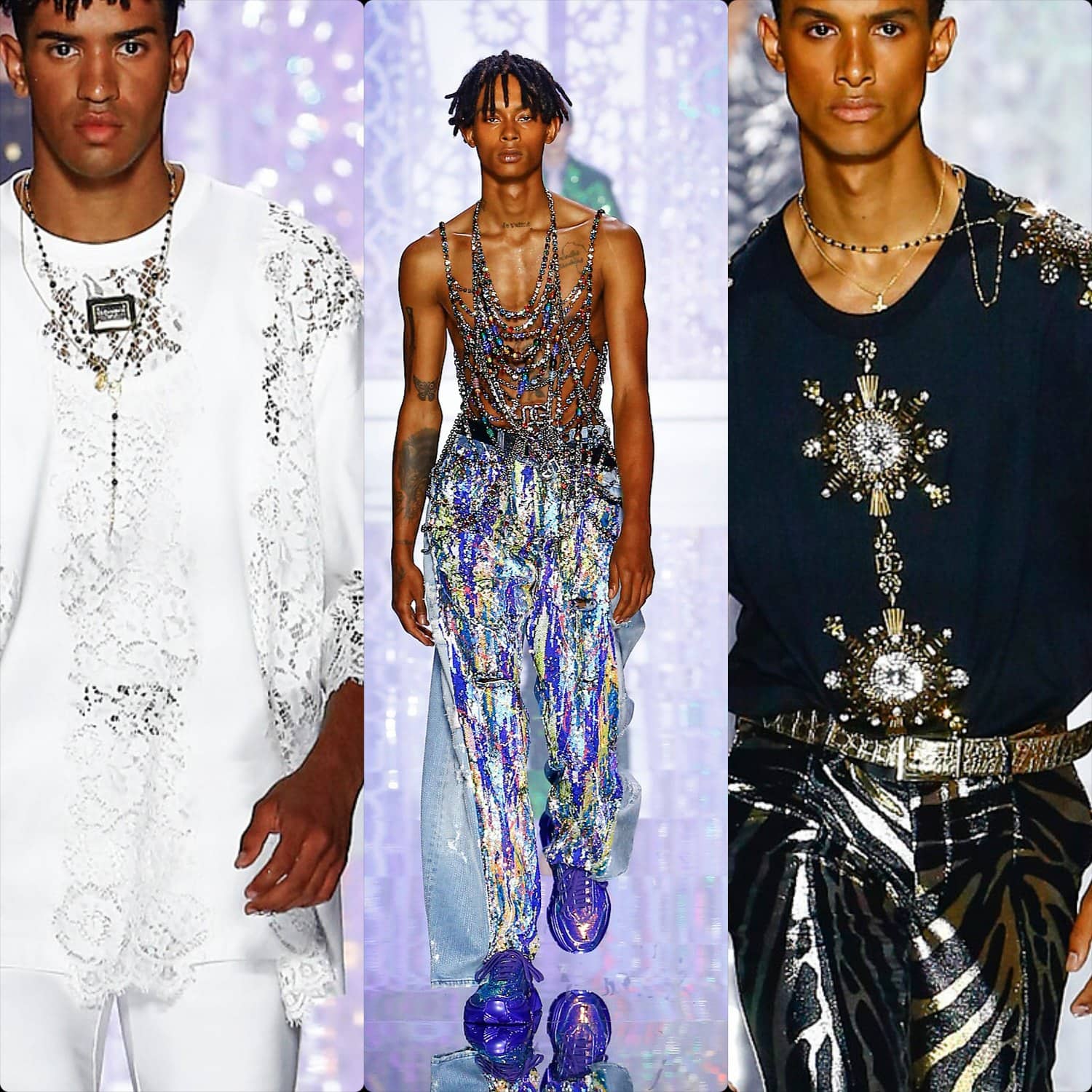 Dolce Gabbana Uomo Primavera Estate 2022 Light Therapy by RUNWAY MAGAZINE