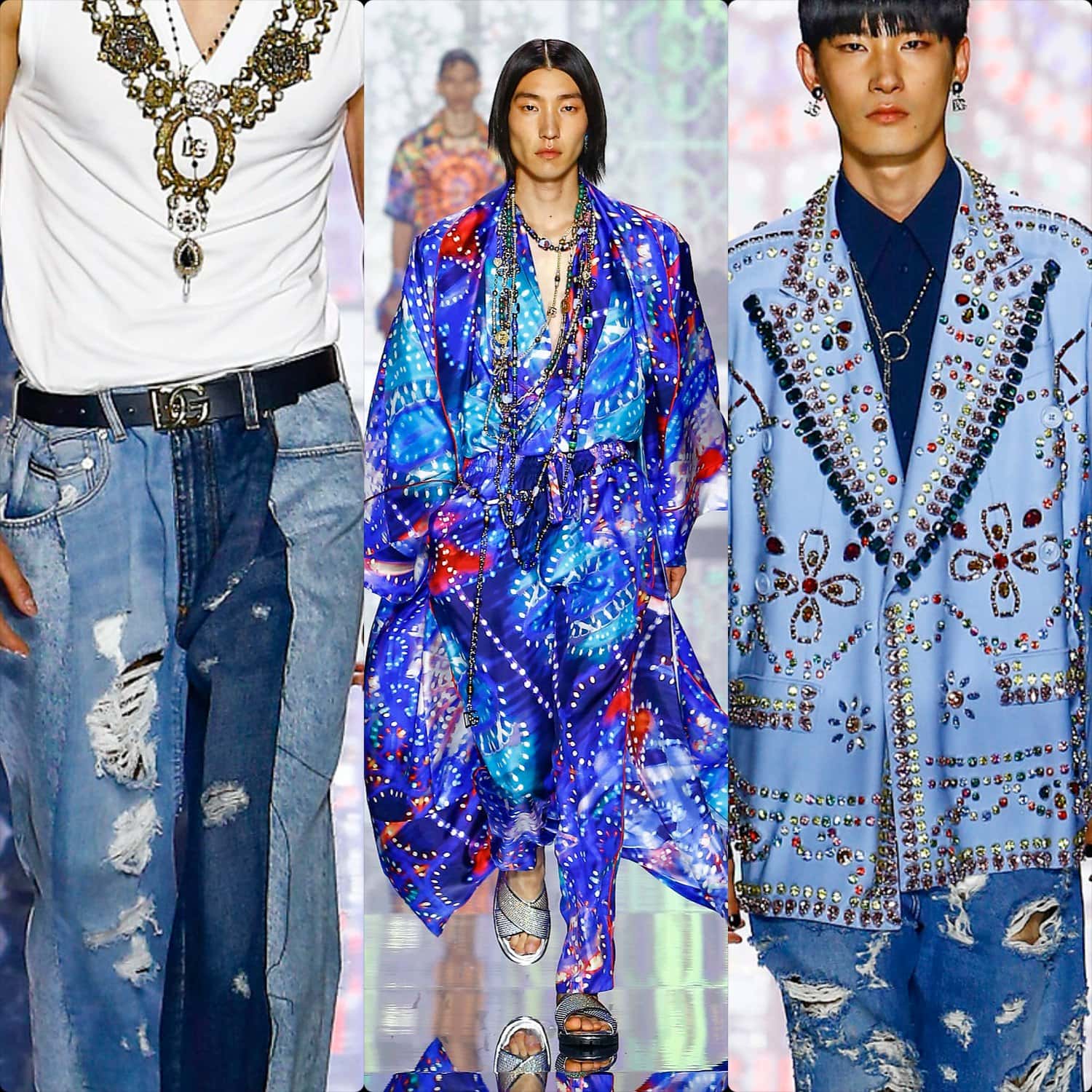 Dolce Gabbana Uomo Primavera Estate 2022 Light Therapy by RUNWAY MAGAZINE