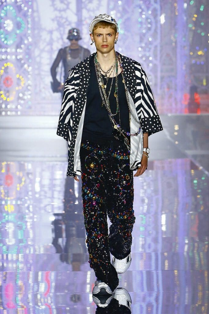 Dolce Gabbana Men Spring Summer 2022 Light Therapy by RUNWAY MAGAZINE