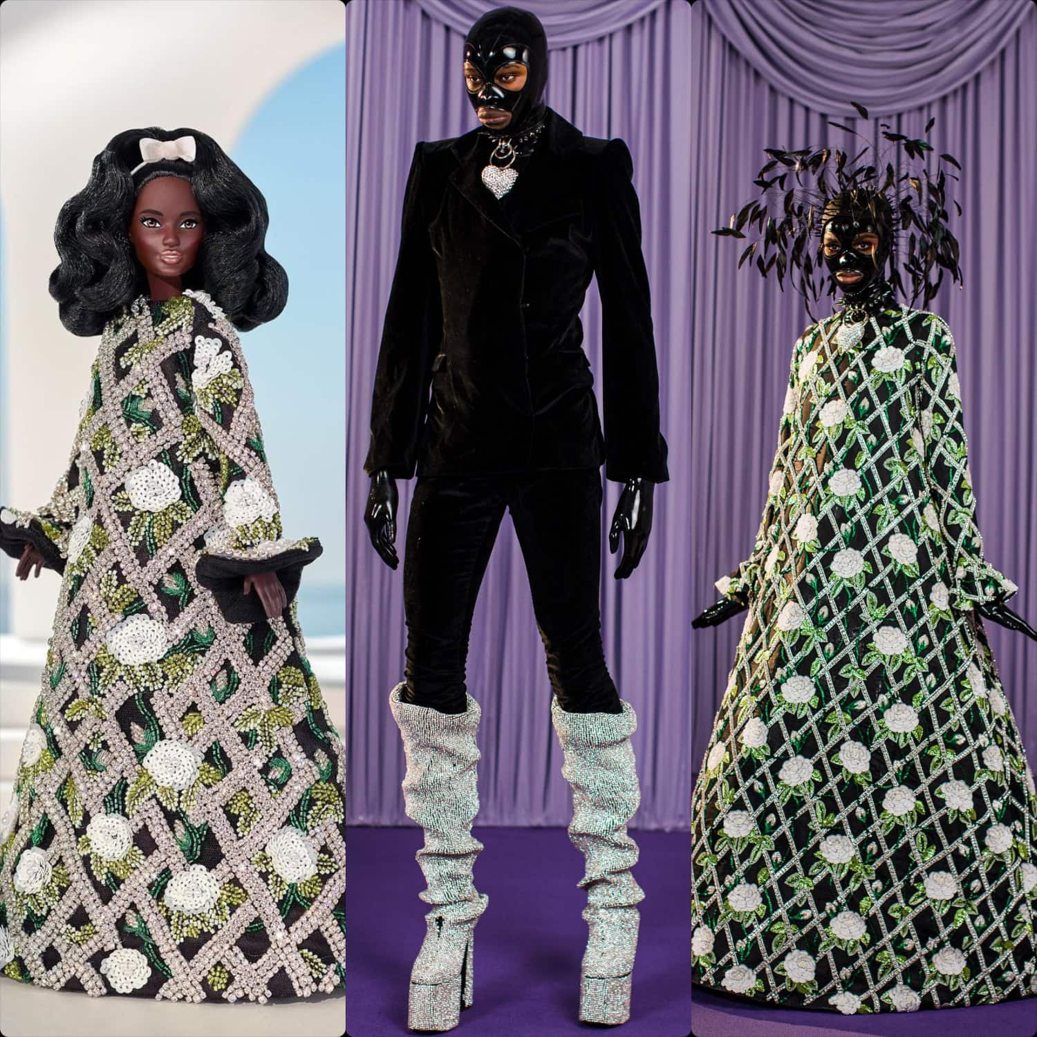 Richard Quinn Automne Hiver 2021-2022 par RUNWAY MAGAZINE