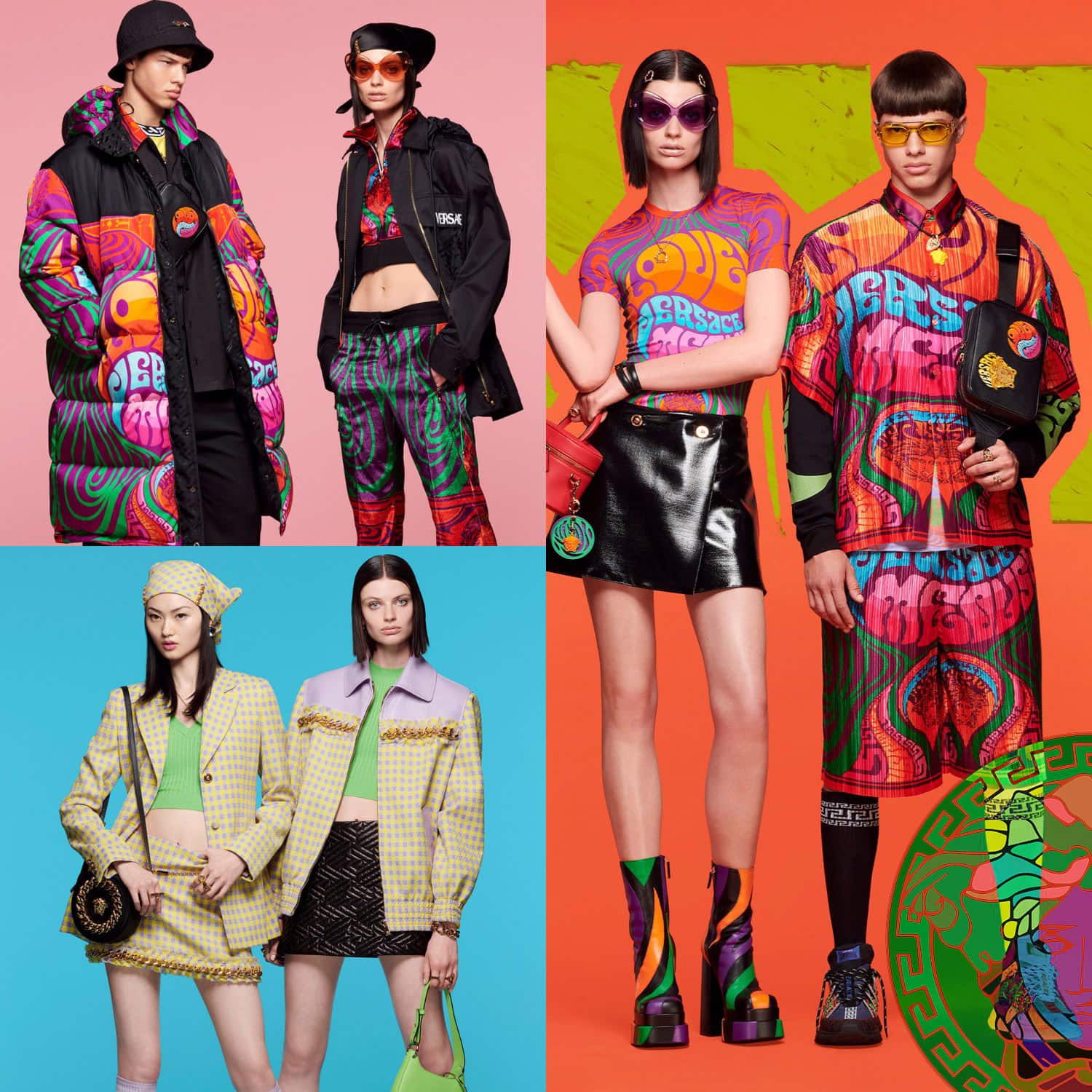 Versace Cruise 2022 Resort por RUNWAY REVISTA