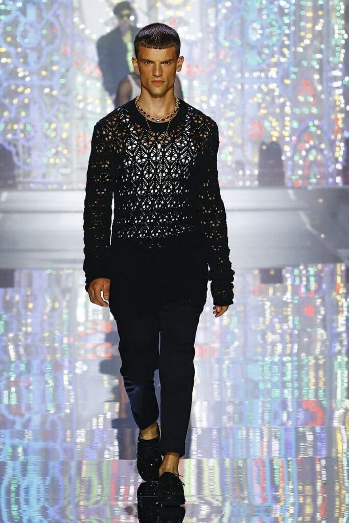 Dolce Gabbana Men Spring Summer 2022 Light Therapy by RUNWAY MAGAZINE
