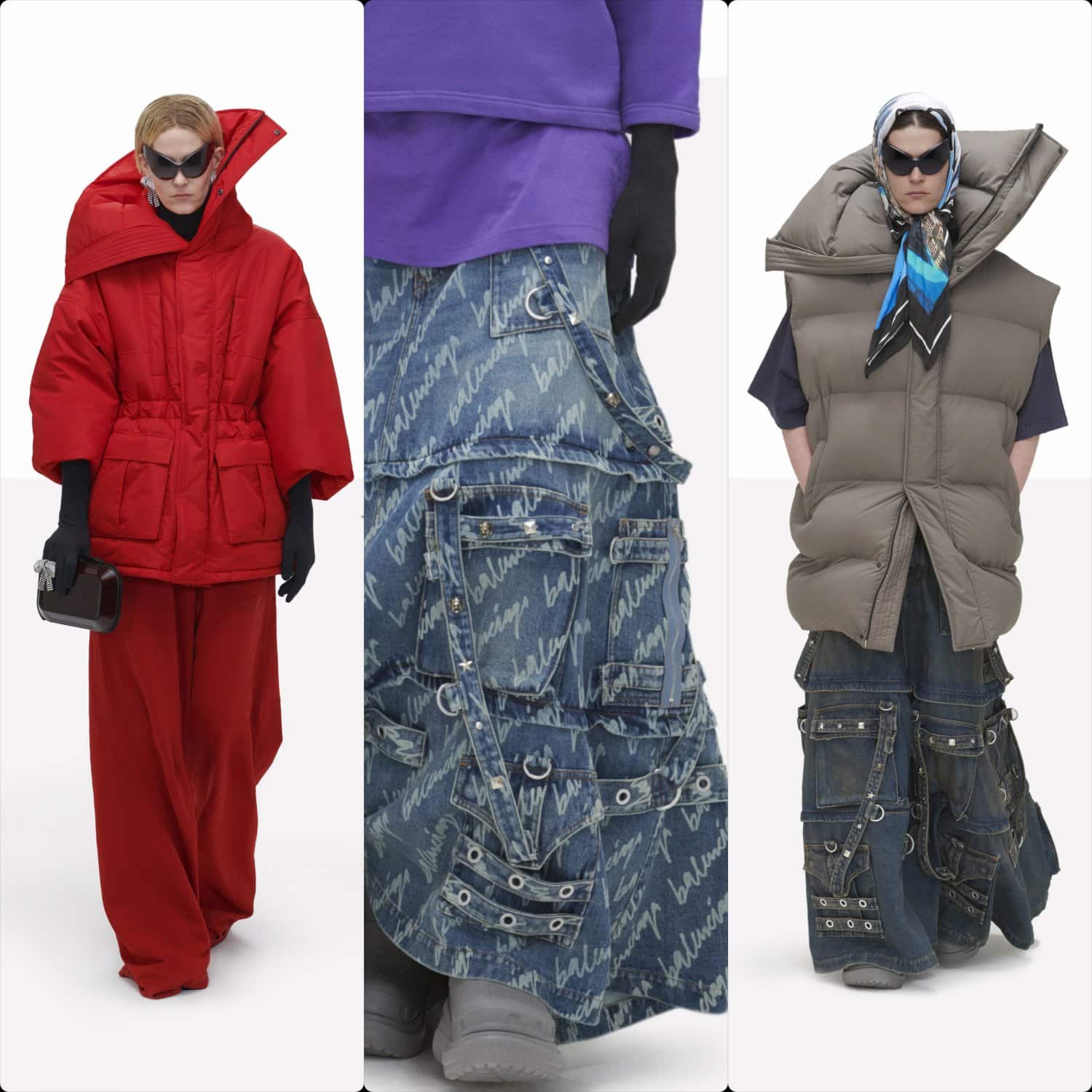 Balenciaga Klone Frühling Sommer 2022 von RUNWAY MAGAZIN