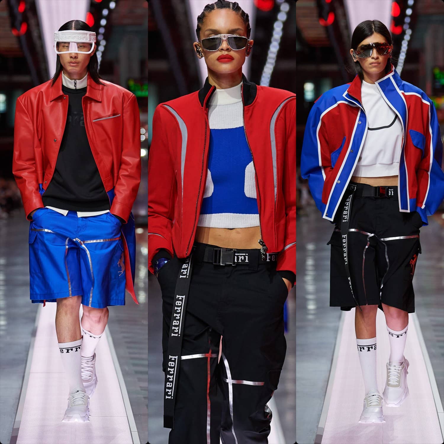 Ferrari First Fashion Show Primavera Verano 2022 por RUNWAY REVISTA