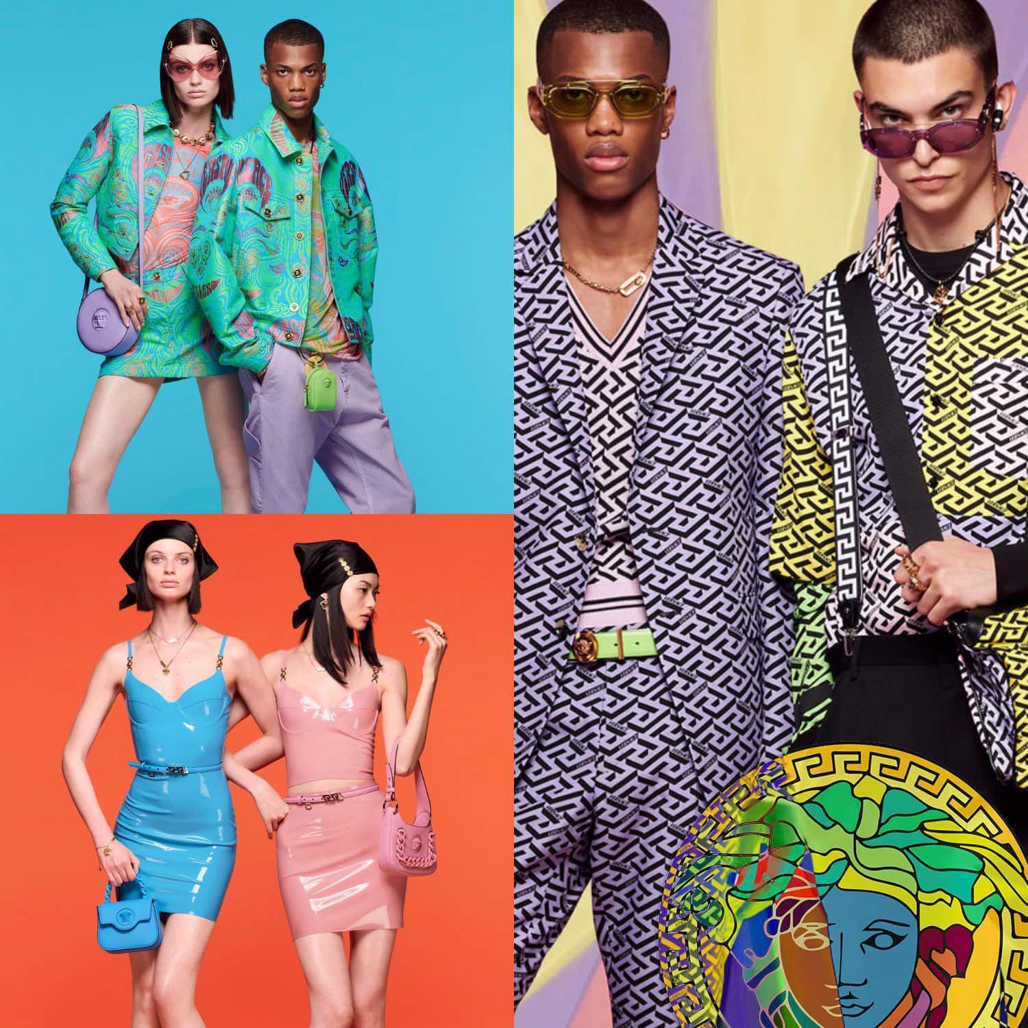 Versace Cruise 2022 Resort por RUNWAY REVISTA