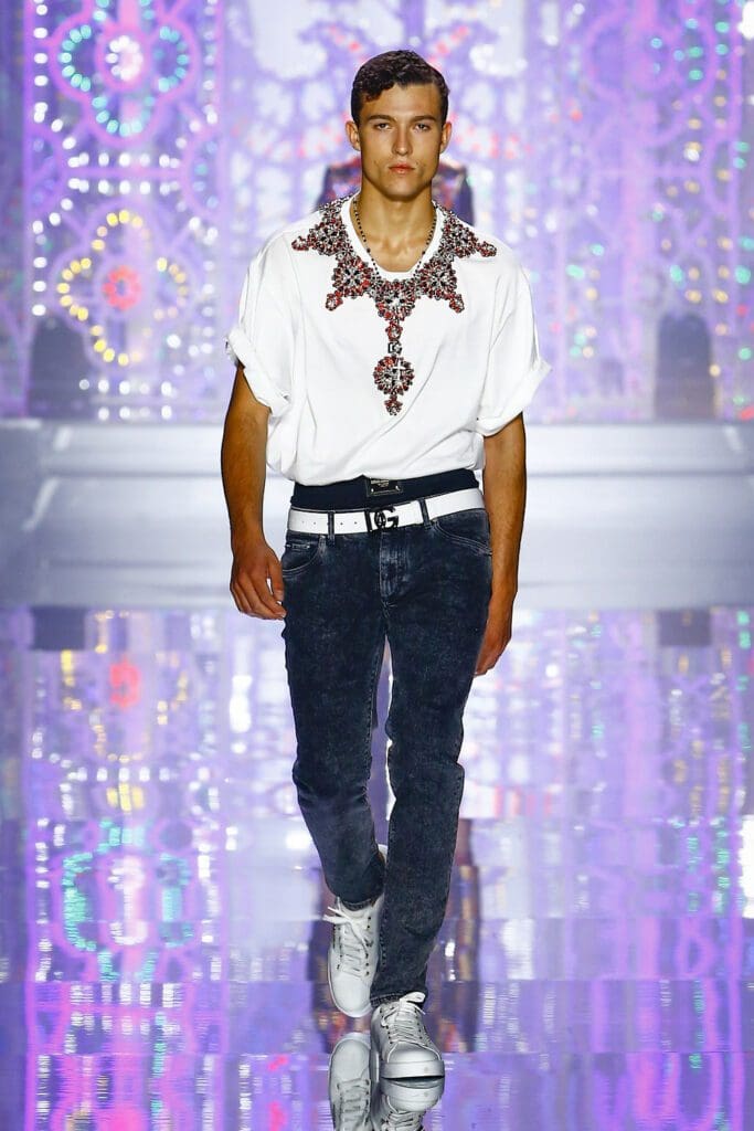 Dolce Gabbana Men Spring Summer 2022 Light Therapy by RUNWAY MAGAZINE
