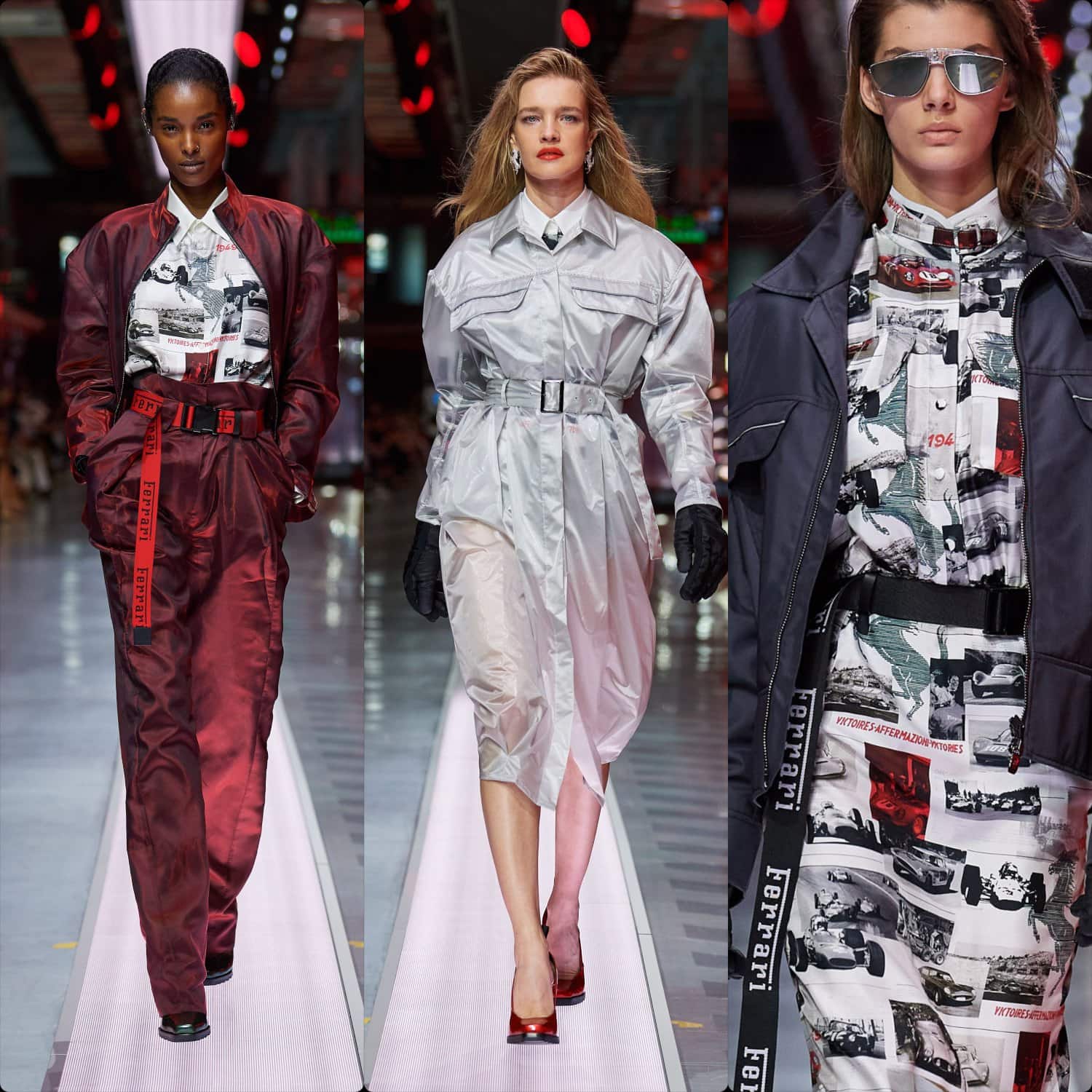 Ferrari First Fashion Show Primavera Verano 2022 por RUNWAY REVISTA