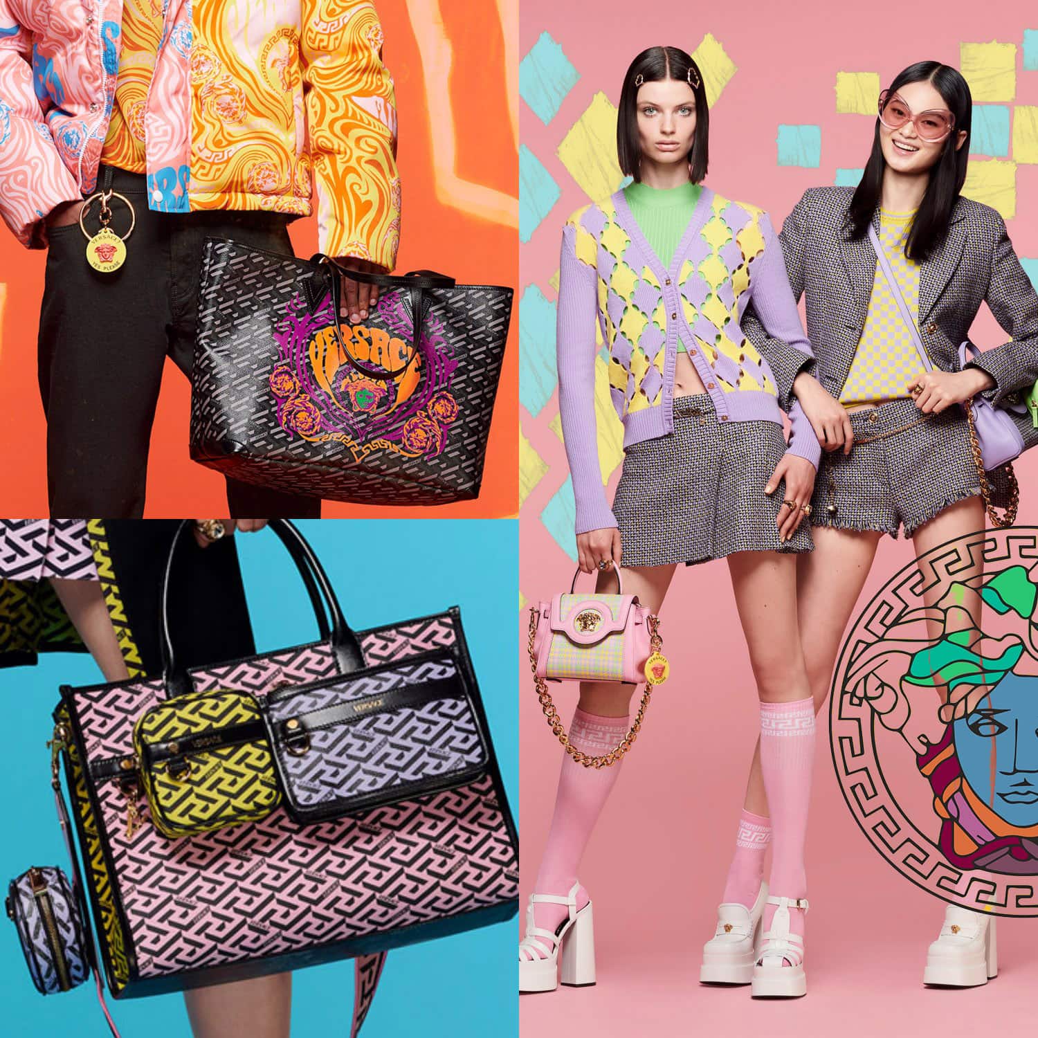Versace Cruise 2022 Resort por RUNWAY REVISTA