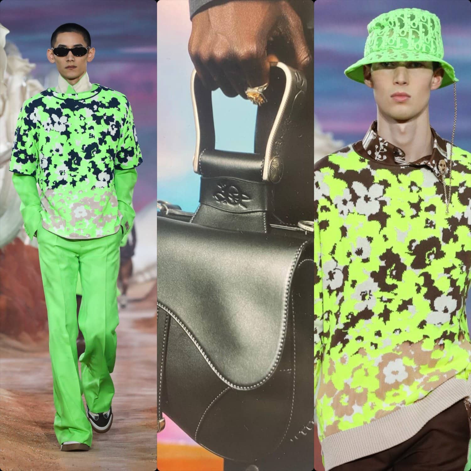 ディオール春夏2022年男性-ディオールサボテンジャック男性 RUNWAY マガジン