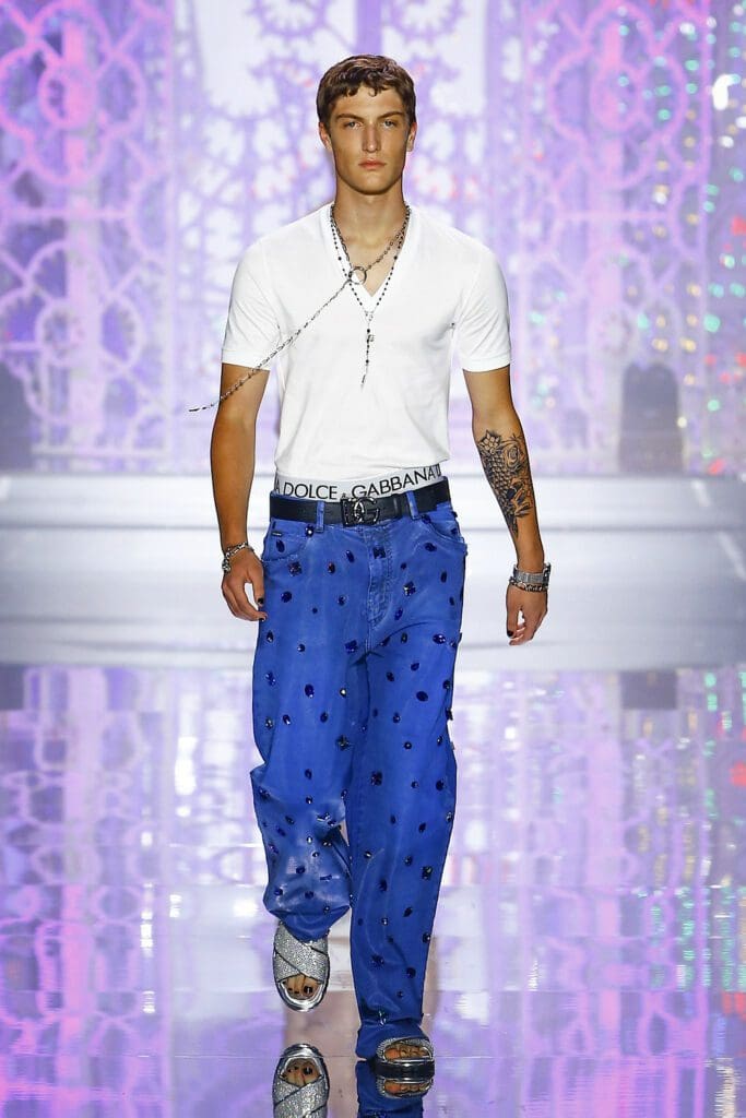 Dolce Gabbana Men Spring Summer 2022 Light Therapy by RUNWAY MAGAZINE
