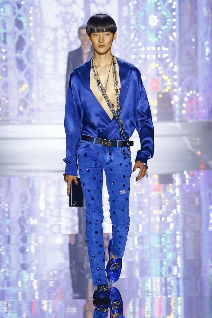 Dolce Gabbana Men Spring Summer 2022 Light Therapy by RUNWAY MAGAZINE