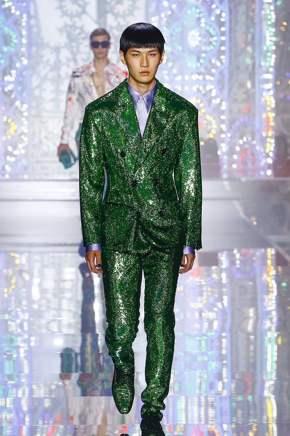 Dolce Gabbana Uomo Primavera Estate 2022 Light Therapy by RUNWAY MAGAZINE