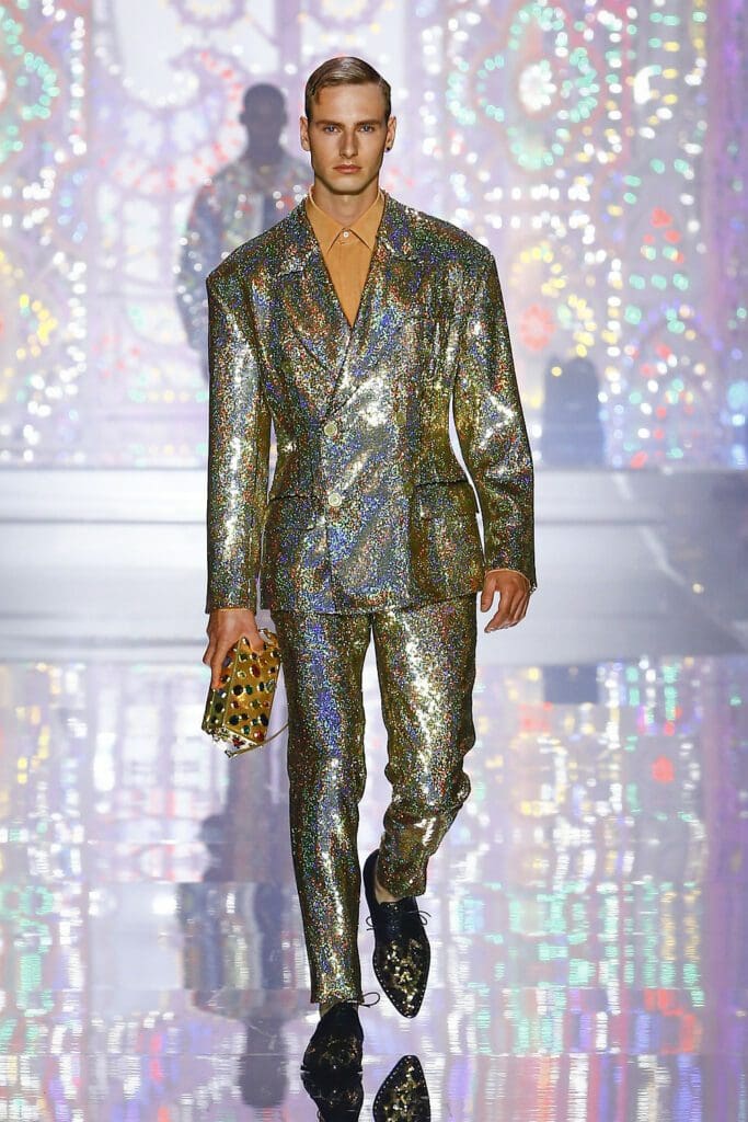 Dolce Gabbana Men Spring Summer 2022 Light Therapy by RUNWAY MAGAZINE
