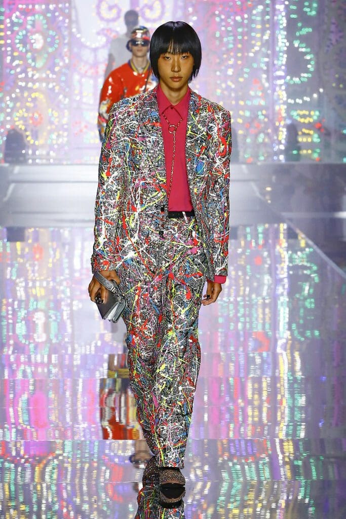 Dolce Gabbana Men Spring Summer 2022 Light Therapy by RUNWAY MAGAZINE