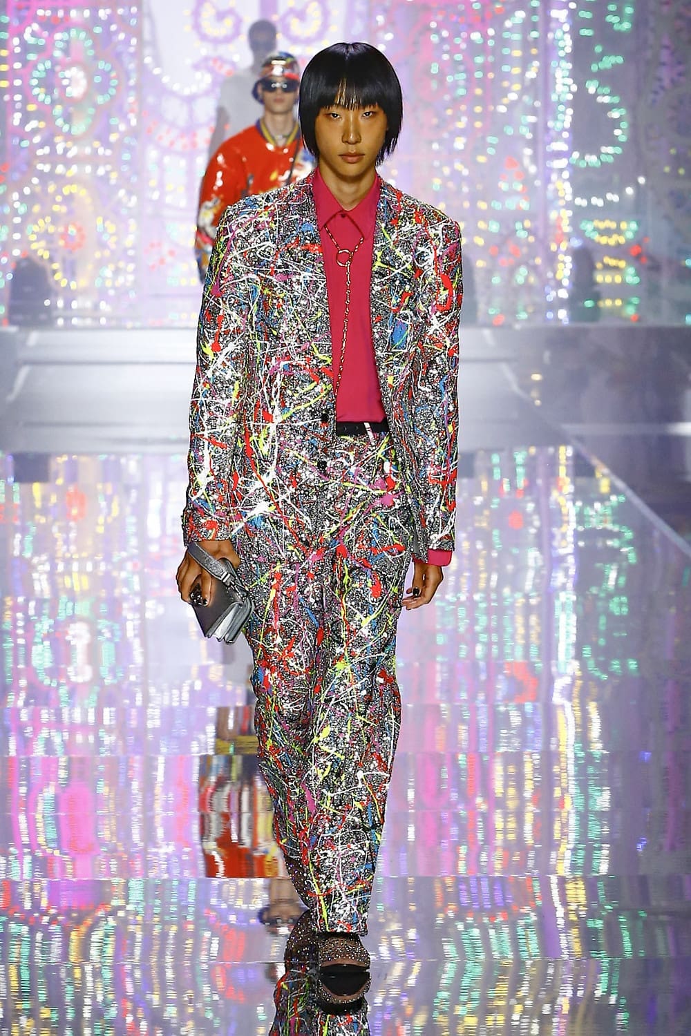 Dolce Gabbana Uomo Primavera Estate 2022 Light Therapy by RUNWAY MAGAZINE
