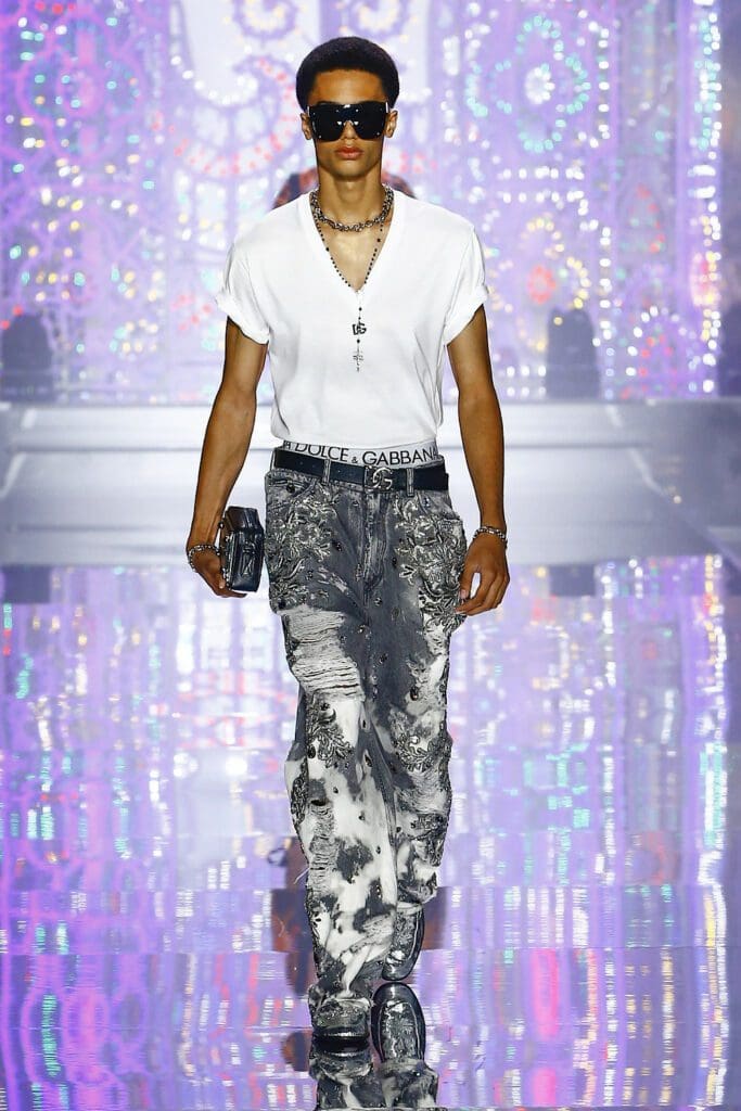 Dolce Gabbana Men Spring Summer 2022 Light Therapy by RUNWAY MAGAZINE