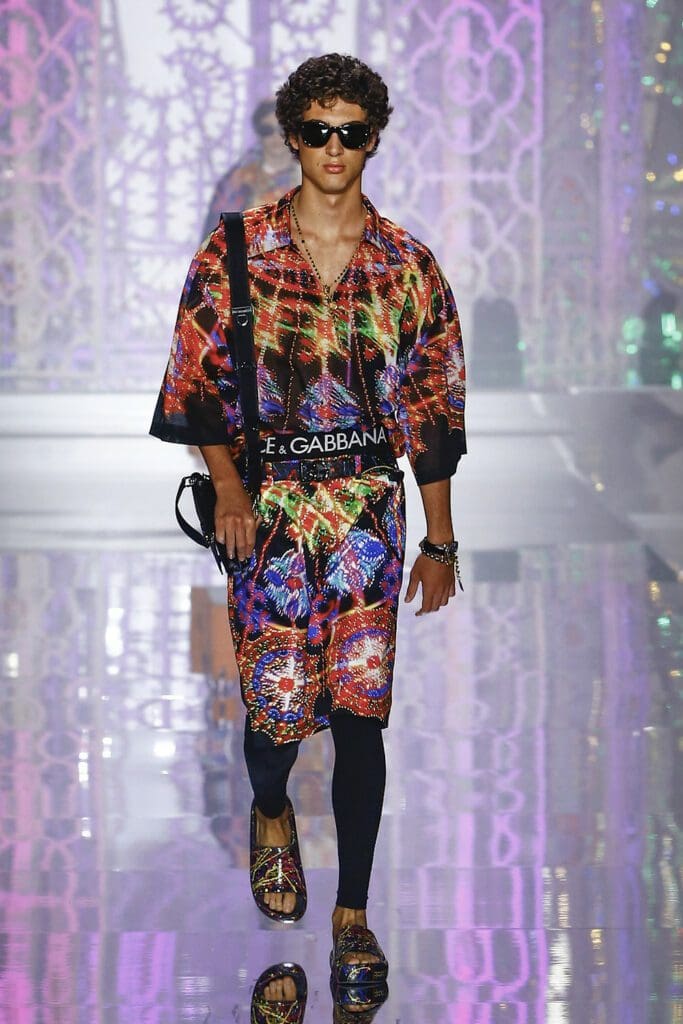 Dolce Gabbana Men Spring Summer 2022 Light Therapy by RUNWAY MAGAZINE